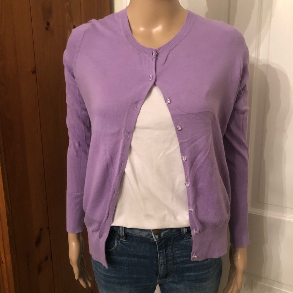 Old Navy Purple Cardigan